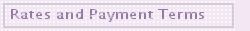 Rates and Payment Terms